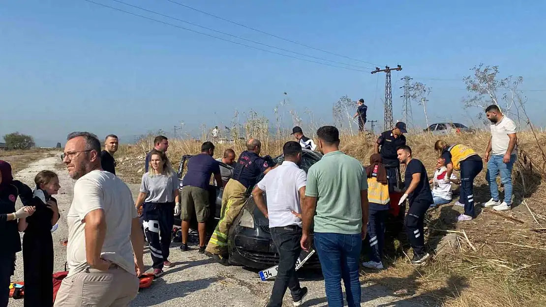 Gönen'de trafik kazası: 5 yaralı