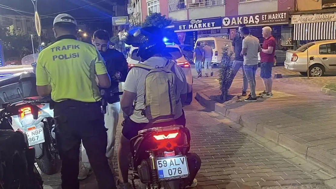 Gönen'de yoğun trafik denetimi