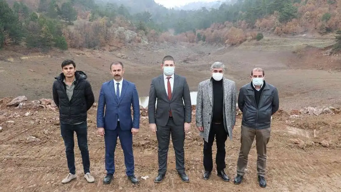 Gördes'teki tarımsal sulama göletlerine inceleme