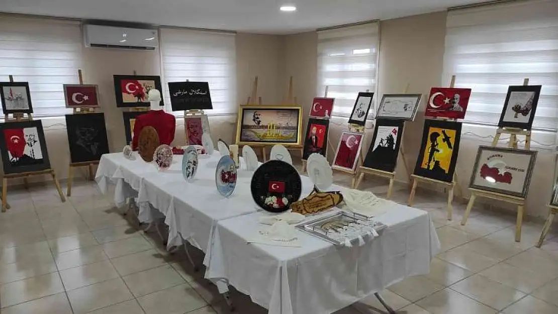 Gürsu'da 'Mehmet Akif Ersoy ve İstiklal Marşı' resim sergisi