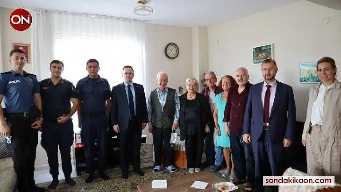 Güvenç'ten şehit yakınları ve gazilere ziyaret