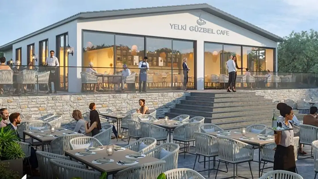 Güzelbahçe Belesiyesi Yelki'de 'Güzbel Cafe'yi açıyor