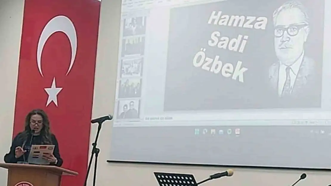 Hamza Sadi Özbek anıldı