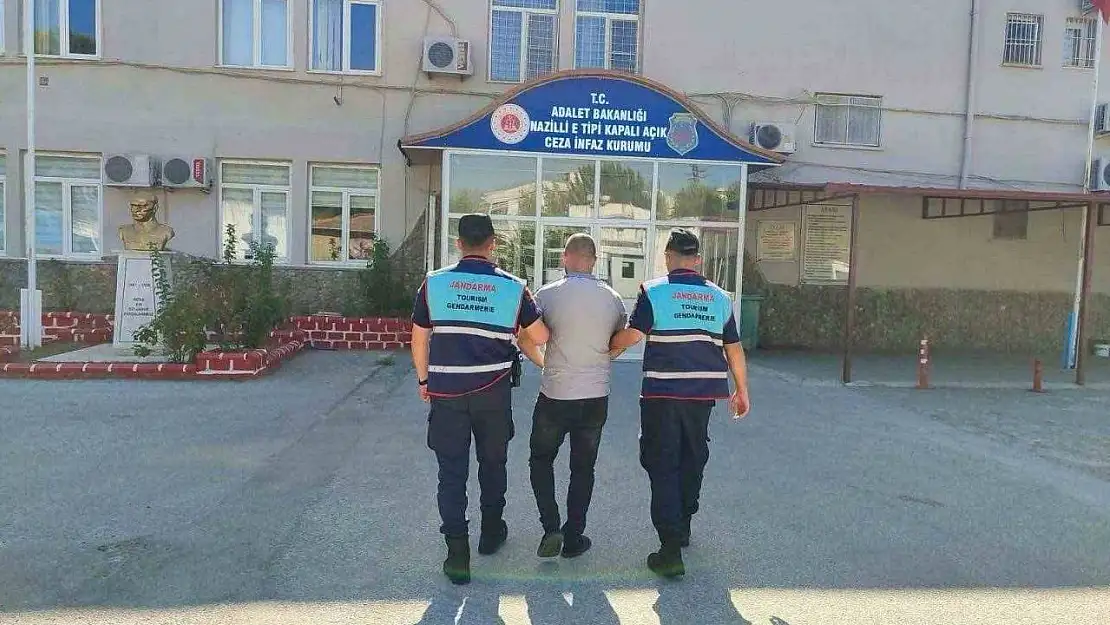 Hapis cezasıyla aranan şahıs Nazilli'de yakalandı