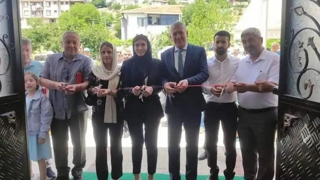 Harmancık'ta Hacı Abdullah Özden Camii açıldı