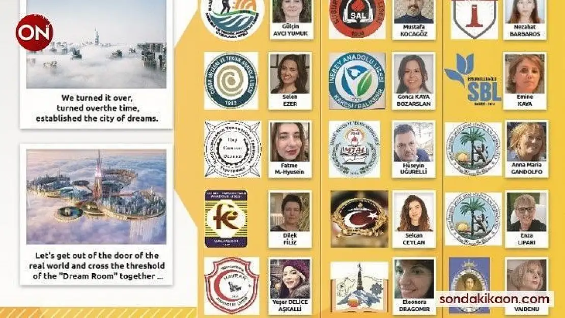 Havran Anadolu Lisesinde Hayal Şehrim projesi