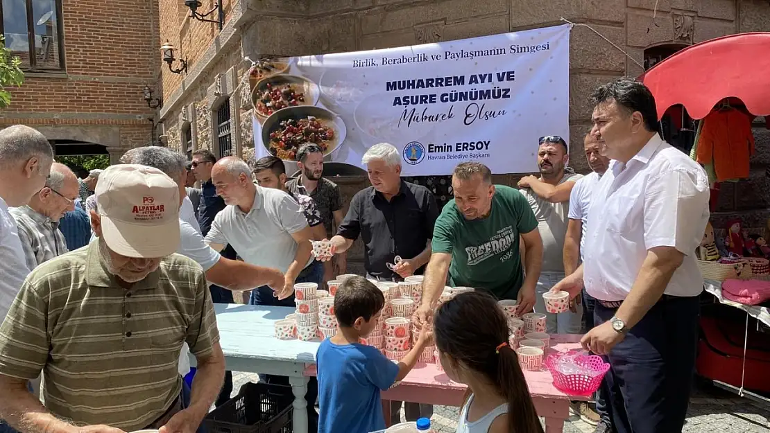 Havran Belediyesi'nden aşure hayrı