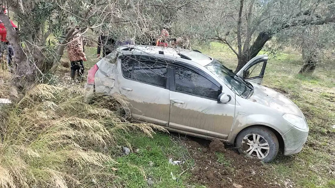 Havran Çamdibi Mahallesi'nde trafik kazası: 2 yaralı