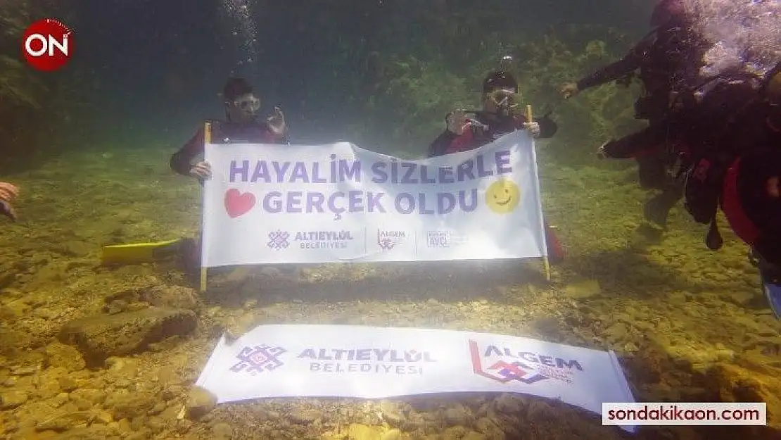 Hayali gerçek oldu Tarladan denize