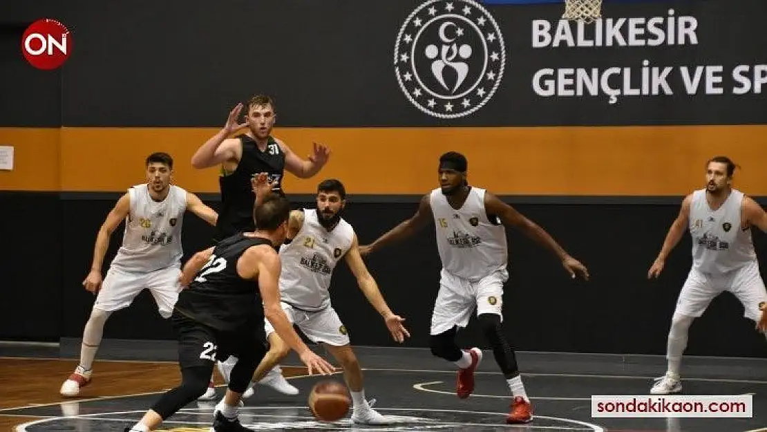 Hazırlık maçı: Balıkesir Büyükşehir Belediye: 93 - Akhisar Belediye: 84
