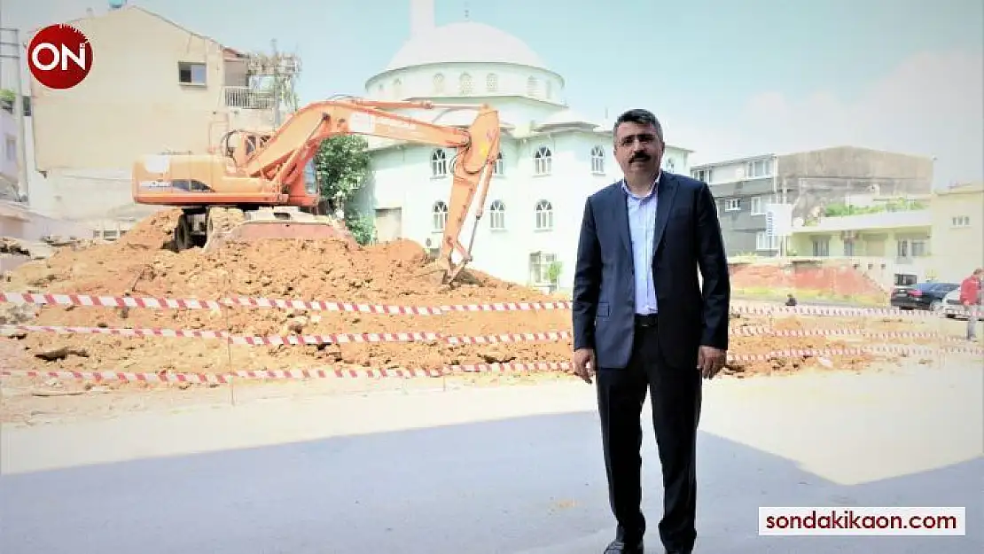 Helvalıpınar Camii'ne 'Yıldırım' dokunuş