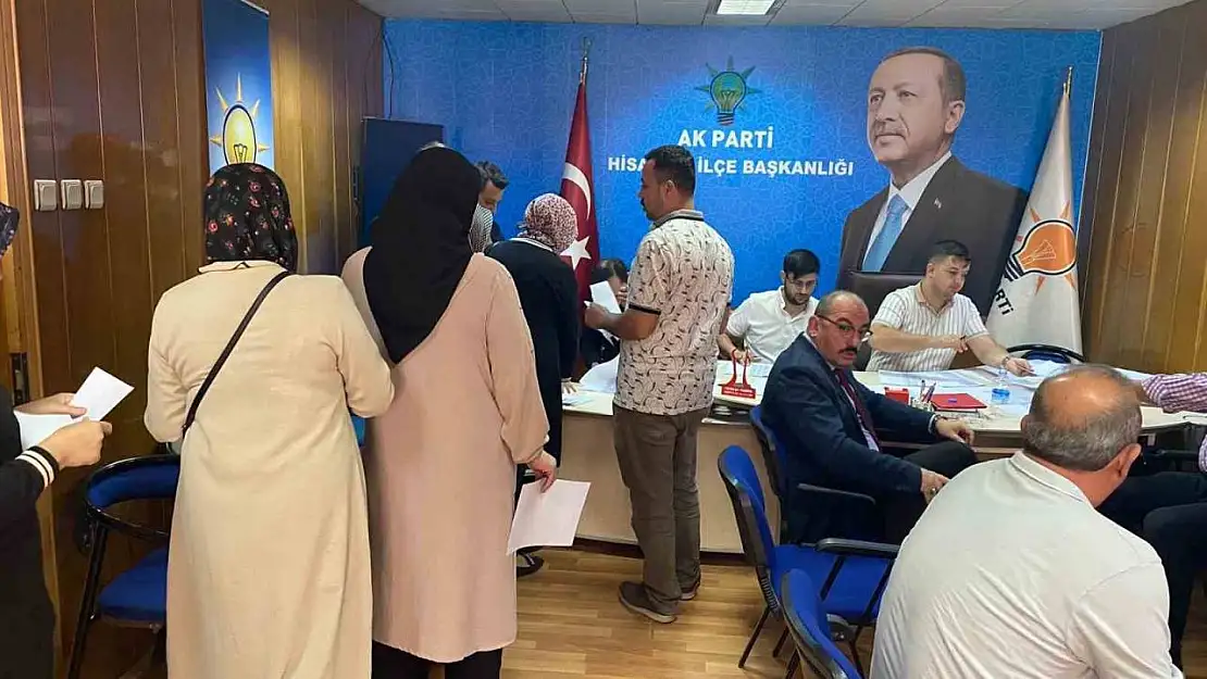 Hisarcık AK Parti'de kongre süreci başladı