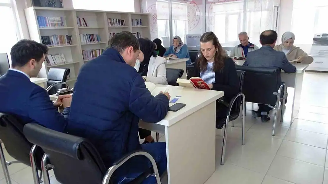 Hisarcık'ta 'Okuma Saati' uygulaması