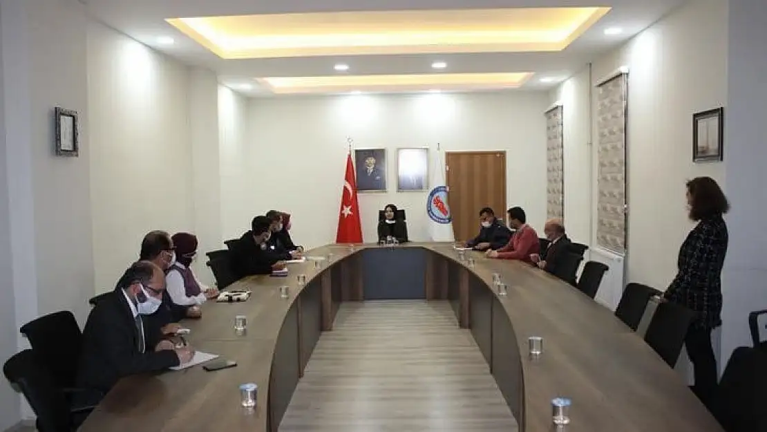Hisarcık'ta Kadına Yönelik Şiddetle Mücadele toplantısı
