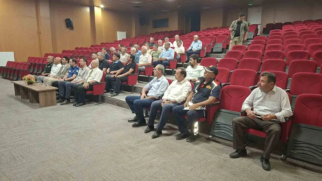 Hisarcık'ta yangın eğitimi