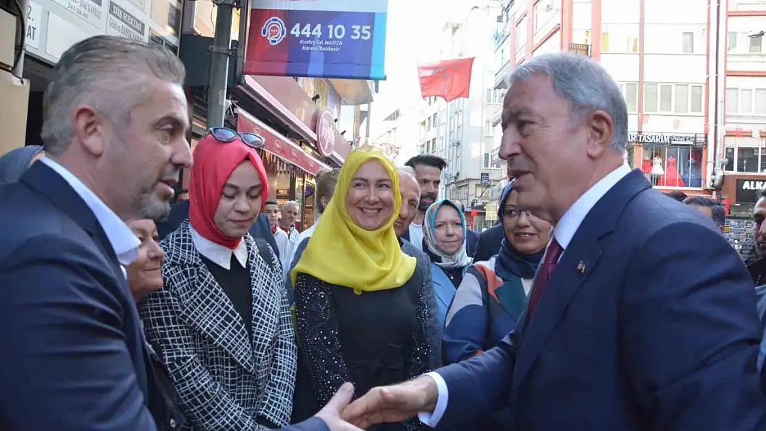 Hulusi Akar: 'Tek mücadelemiz teröristlerle, amacımız sadece terörü ortadan kaldırmak'