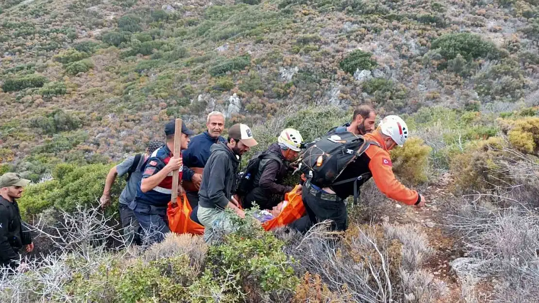 İki gündür mahsur kaldıkları yerden kurtarıldılar