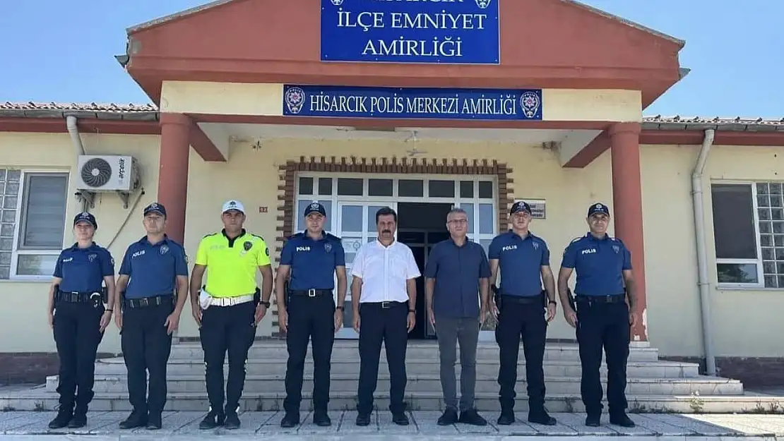 İl Emniyet Müdürü Osman Elbir Hisarcık'ta