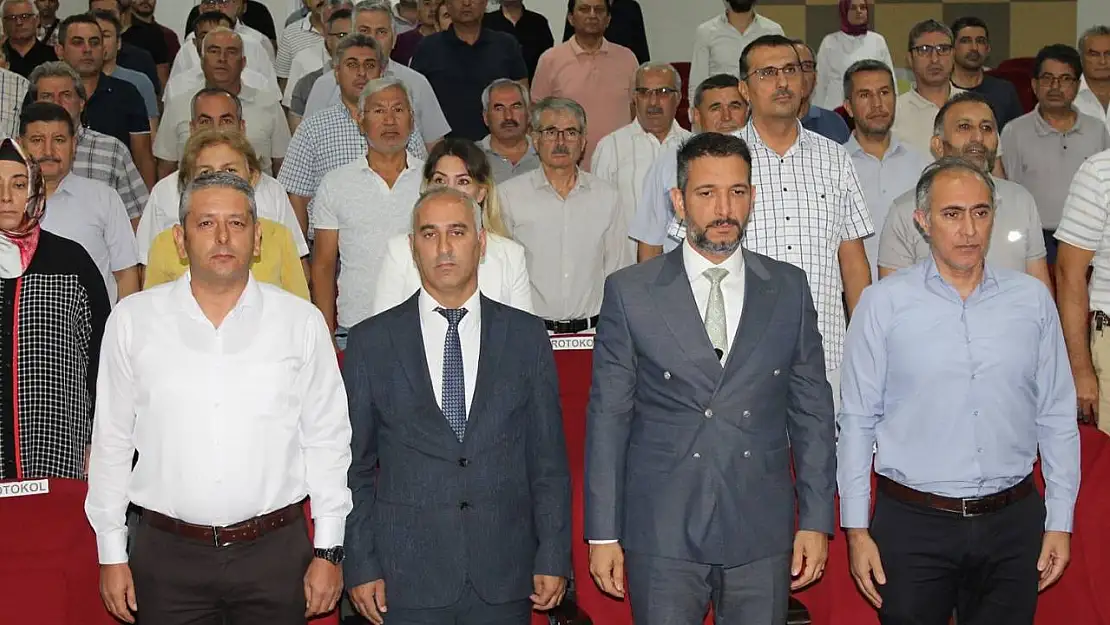 İl Milli Eğitim Müdürü Uğurelli'den eğitim yöneticilerine 'Maarif Modeli' sunumu