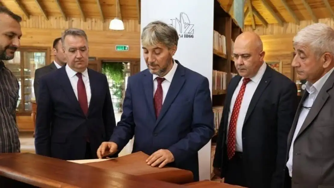 İl Milli Eğitim Müdürü Yılmaz'dan Gediz ziyareti