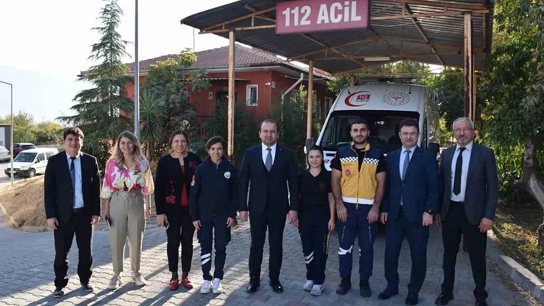 İl Müdürü Şenkul, Kuyucak'ta incelemelerde bulundu