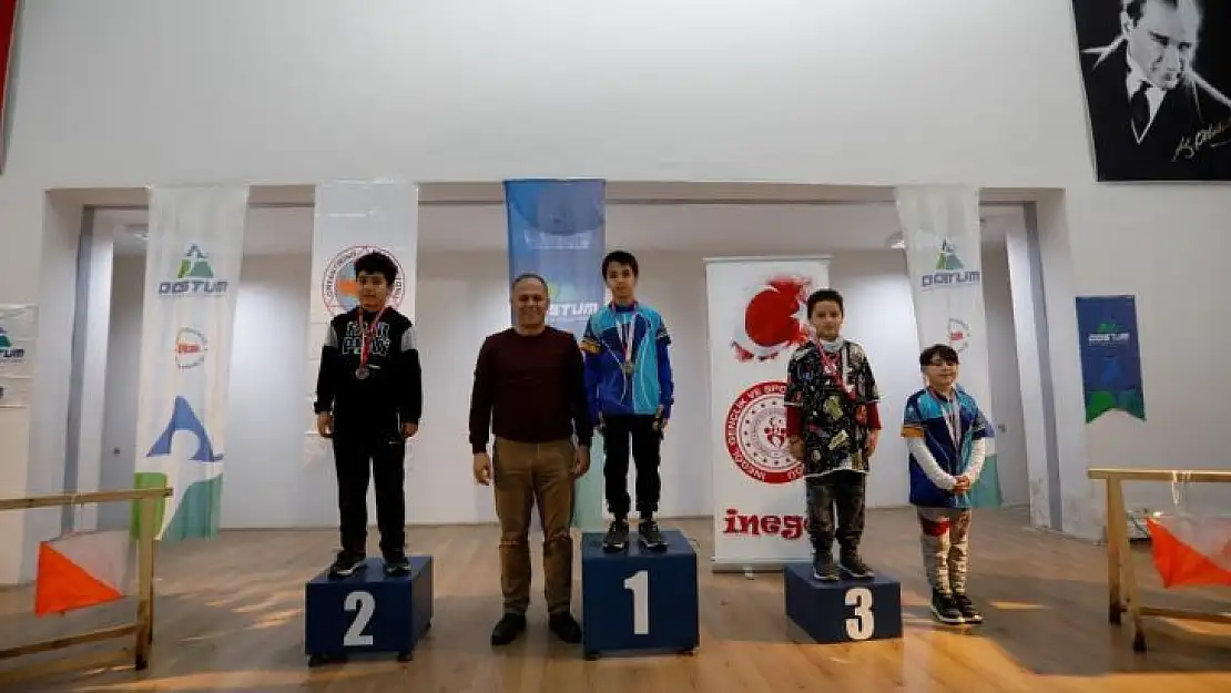 İl şampiyonasını 7 kupa 25 madalya ile tamamladılar