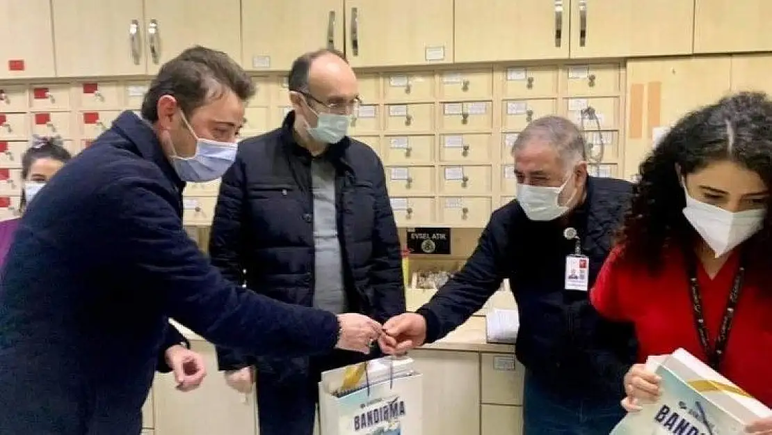 İlçe protokolü yeni yıla ziyaretlerle girdi