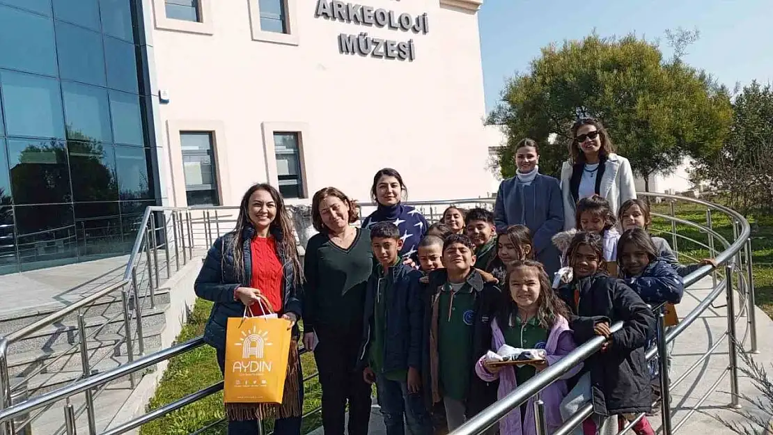 İlkokul öğrencileri tarihe dokundular