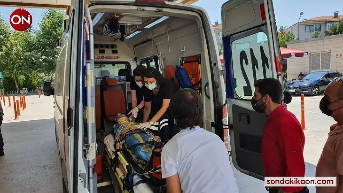 İlkokul öğrencisinin traktörün altında kaldığı anlar kamerada