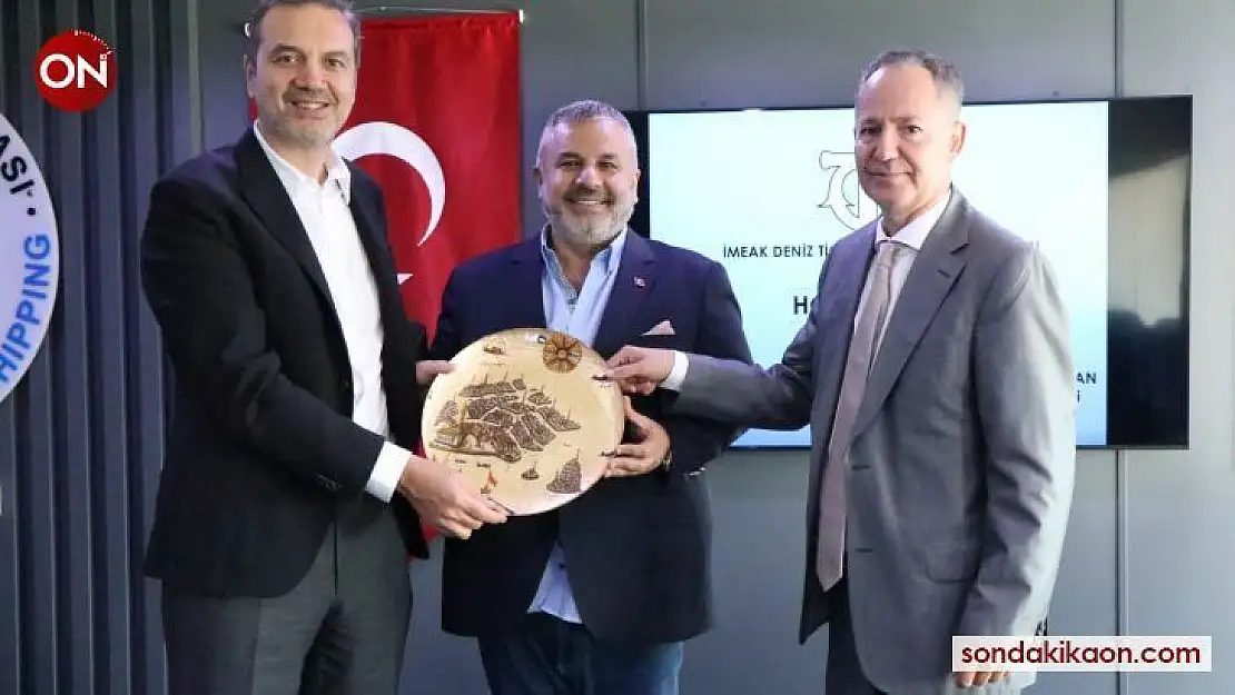 İMEAK Deniz Ticaret Odası Başkanı Tamer Kıran Aliağa'da üyelerle buluştu