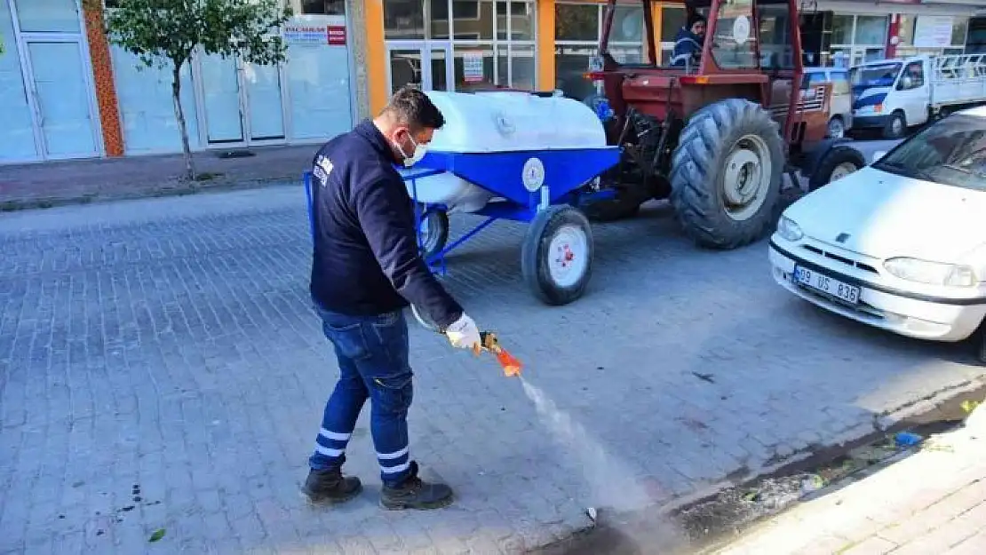 İncirliova Belediyesi ilaçlama çalışması başlattı