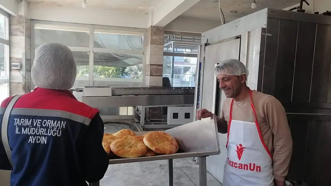 İncirliova'da fırınlar denetlendi