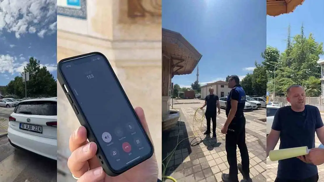 İnegöl Belediyesi'nden su israfına karşı etkili mesaj