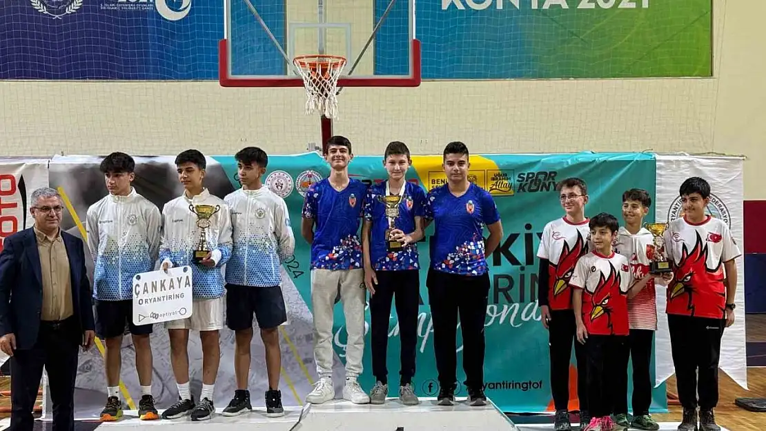 İnegöl Belediyespor oryantiring U14 Takımı, Türkiye Şampiyonu oldu
