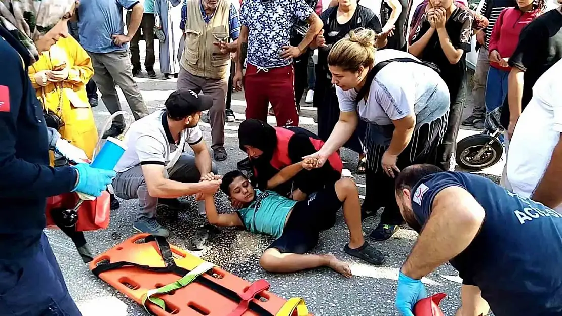 İnegöl'de trafik kazası: 1 çocuk yaralandı