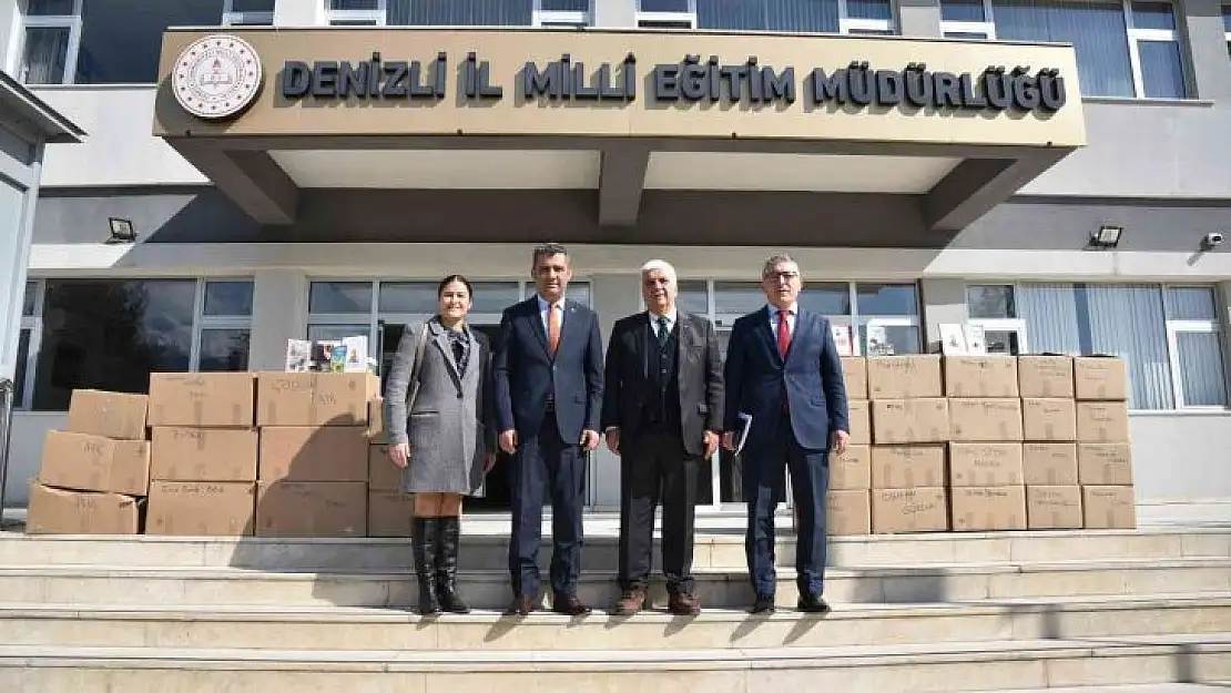 İş adamları tarafından kütüphanelere 2 bin 500 adet kitap bağışlandı