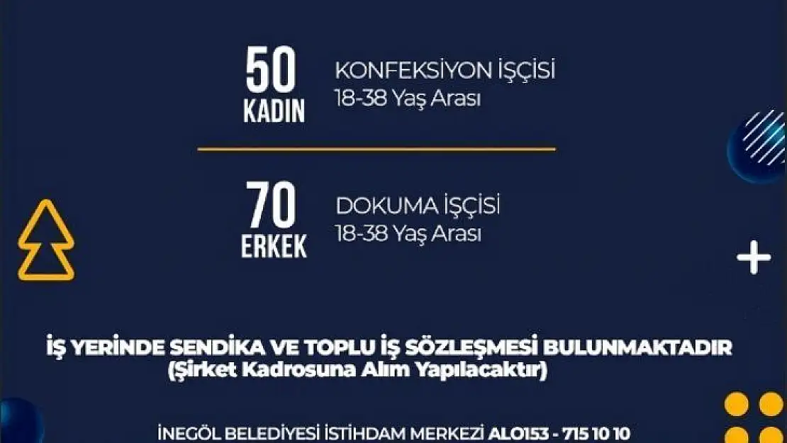 İSKO'da personel alımı sürüyor