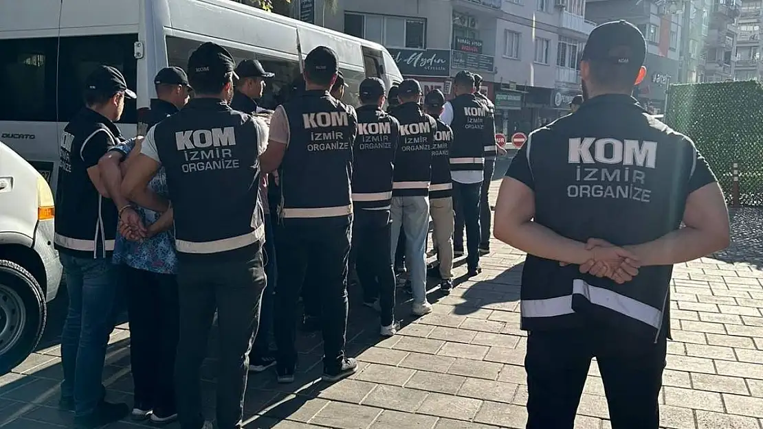 İzmir'de 'silah imalat atölyesi' kuran çeteye hava destekli operasyon