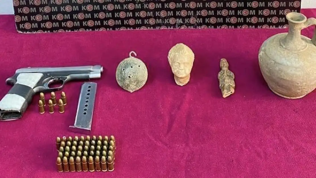 İzmir'de Roma ve Bizans dönemine ait tarihi eserler ele geçirildi