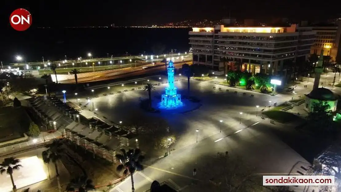 İzmir'de sokağa çıkma kısıtlaması başladı