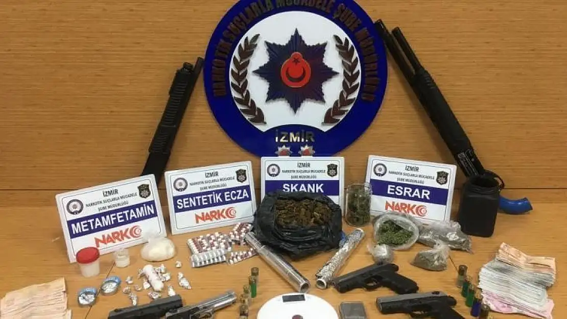 İzmir'de uyuşturucu operasyonu: 1 gözaltı