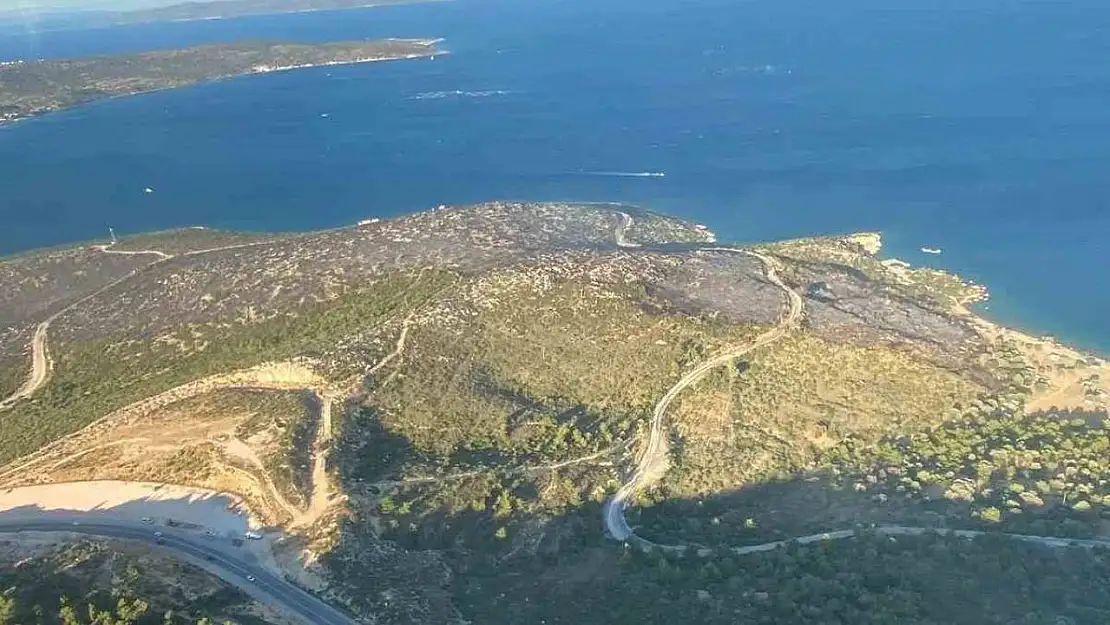 İzmir'deki orman yangını kontrol altına alındı