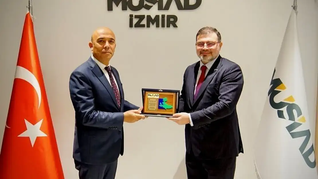 İzmir İl Emniyet Müdürü Şahne, MÜSİAD İzmir'i ziyaret etti