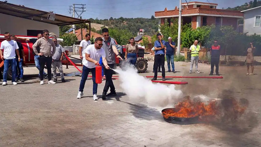 İzmir'in köyleri itfaiye üssü oluyor