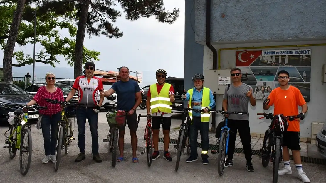 İznik'te triatlon yarışması düzenlendi