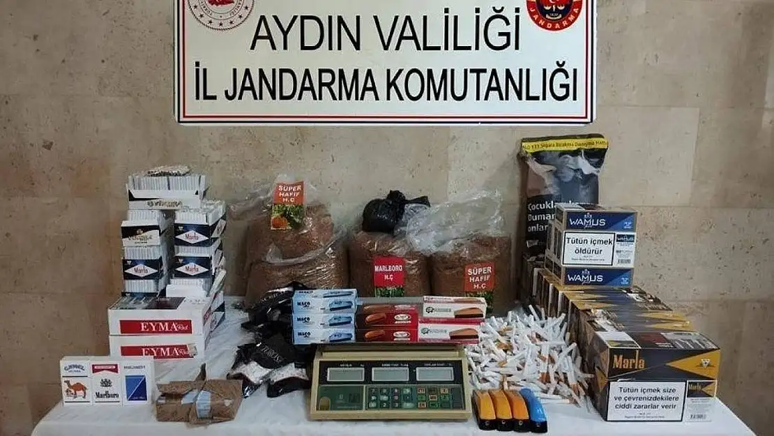 Jandarma ekipleri 55 bin adet bandrolsüz sigara ele geçirdi