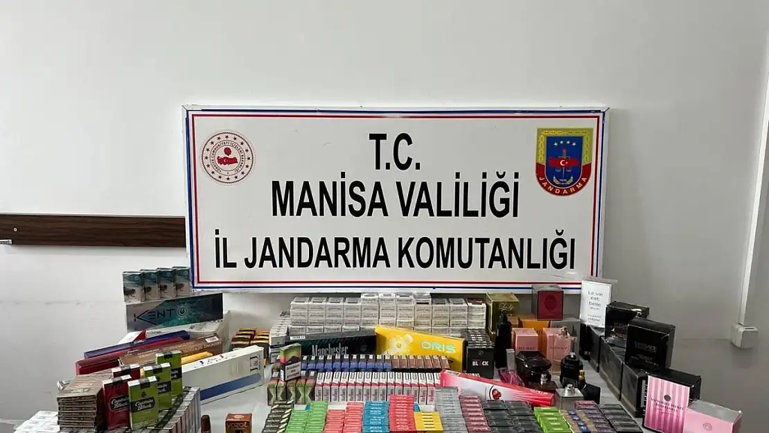 Jandarma gümrük kaçağı sigara ve parfüm ele geçirdi