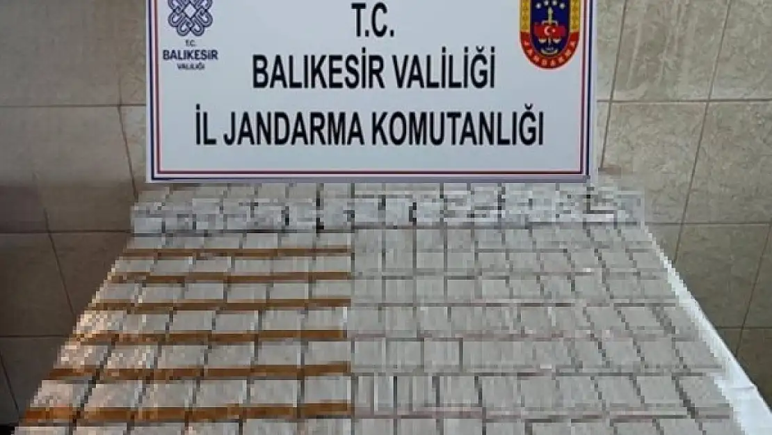 Jandarma tütün kaçakçılarına göz açtırmıyor