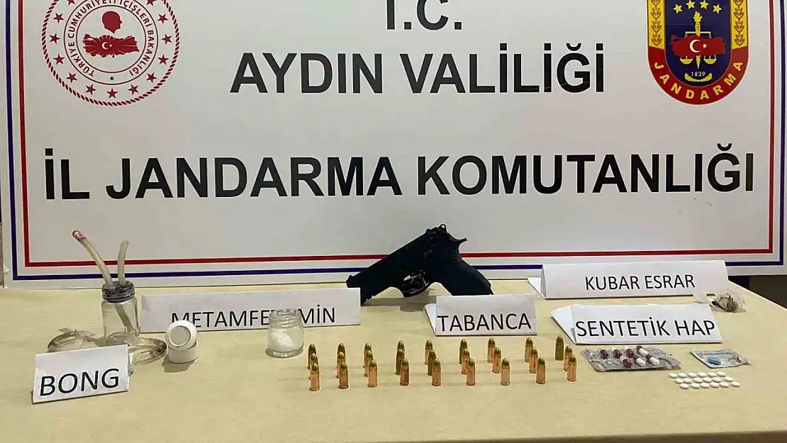 Jandarmanın hassas burunları uyuşturucuya geçit vermedi