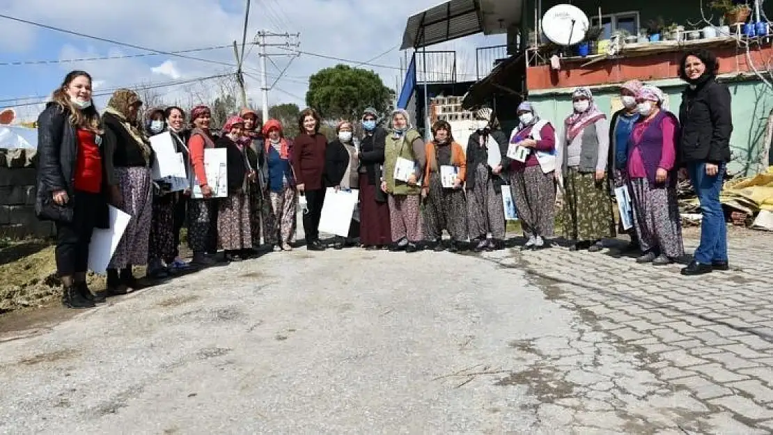 Kadın üreticilere süt hijyeni eğitimi verildi